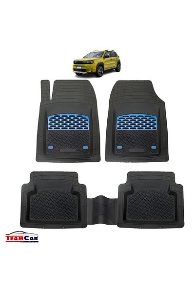 TEAMCAR Covorașe Auto Fiat Giga Panda Blue