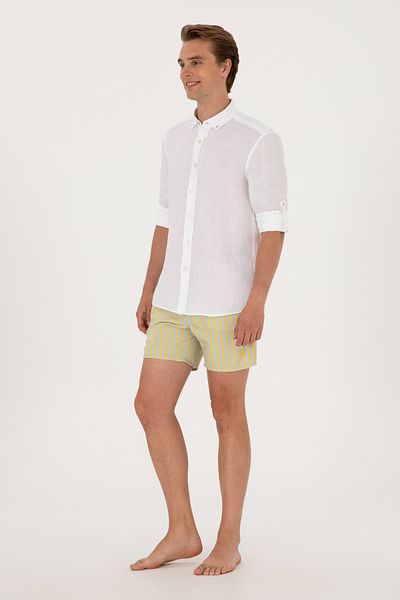U.S. Polo Assn. Men's Yellow Swim Shorts 50299751-Vr094