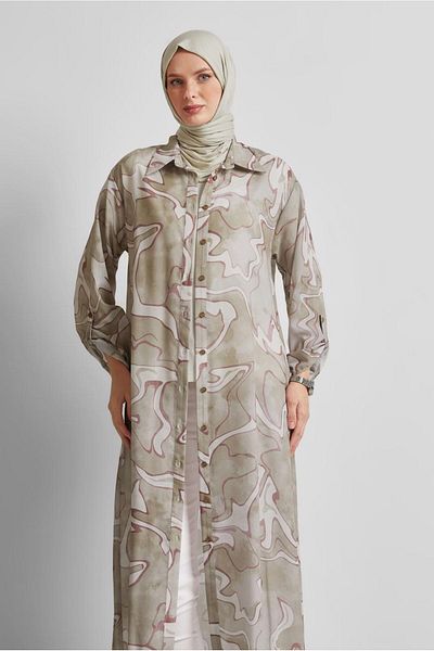 Alvina Patterned Tunic 44786