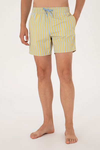 U.S. Polo Assn. Men's Yellow Swim Shorts 50299751-Vr094