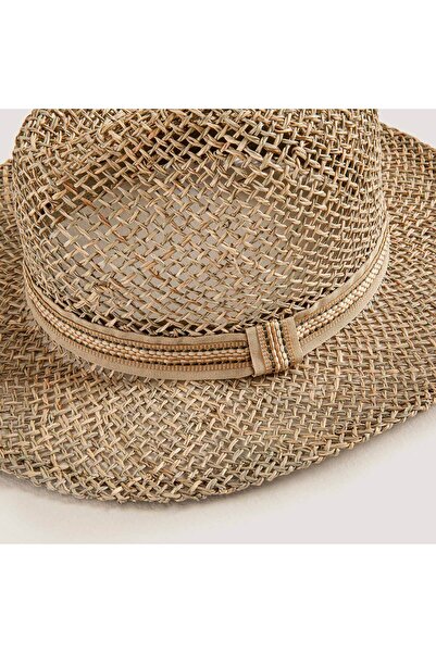 Chakra Ascar Plaj Şapkası Natural