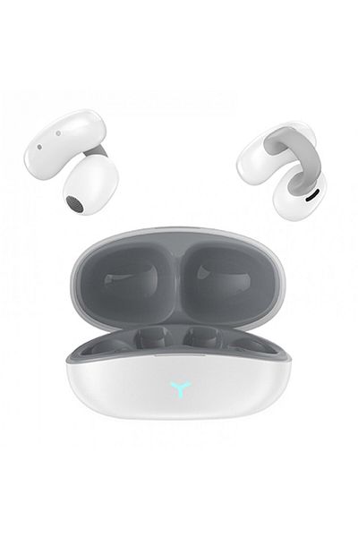 WIWU Pandora TWS Airbuds - White (T17W) True Wireless Earbuds with Touch Control, Clear Sound