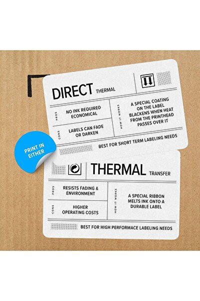 Zebra Technologies ZD421 Direct Thermal Printer - 203 dpi, USB, USB Host, BTLE5