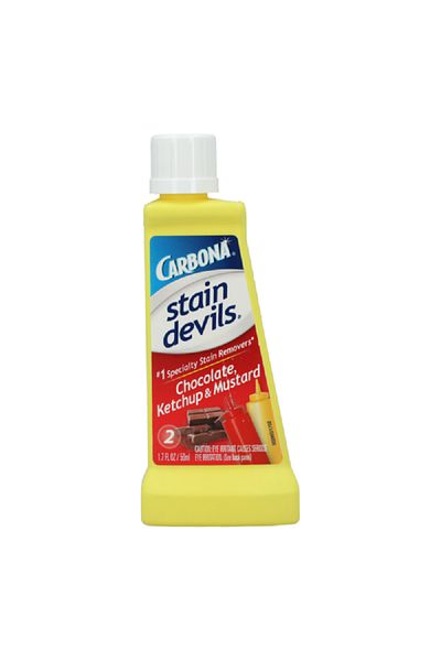 Carbona Stain Devils Ketchup Mustard and Chocolate Specialty Stain Remover 50ml