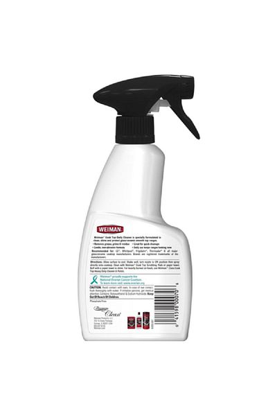 Weiman Apple Scented Non-Abrasive Cooktop Daily Cleaner Spray for Light Cleanups 355ml