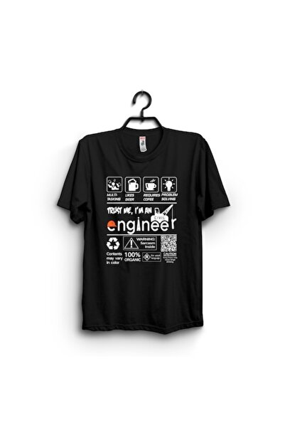 ROLY Civil Engineer T-Shirt, cotton, black, L