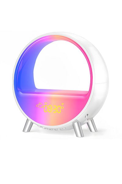 nivazo Nivazo Sleep Master 15W smart LED lamp and wireless charger, 9 RGB lighting effects