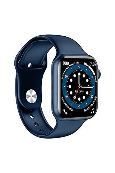 WIWU Sports Smartwatch, Blue, SW01GN Full Touchscreen Fitness Tracker with Heart Rate Monitor