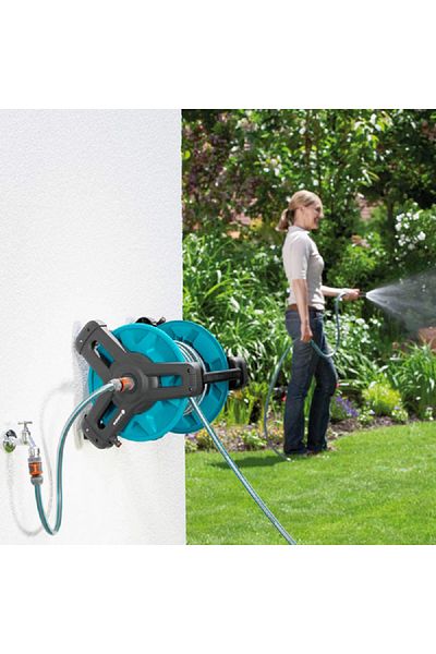 Gardena Wall-Fix Classic Hose Reel Set Multicolor 20m