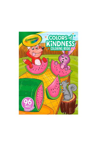 Crayola 96-Pages Colors of Kindness Coloring Book Multicolor