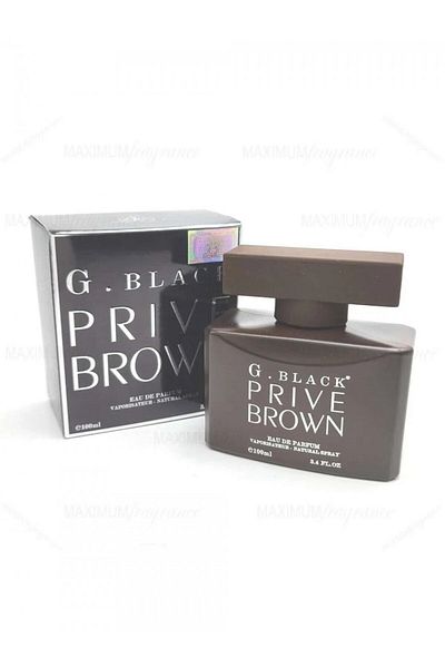 Paris Corner G. Black Prive Brown , Eau De Parfum, Men, 100 ml