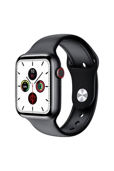 WIWU Sports Smartwatch, Black, SW01BLK Multi-Sport Modes & Touchscreen Display