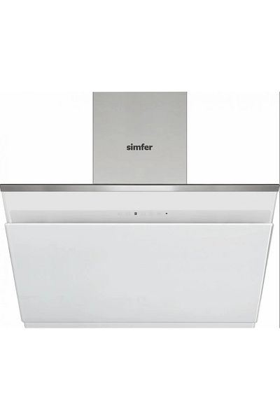 Simfer Hood, 90 cm, 3 Speeds, 800m³/h, White