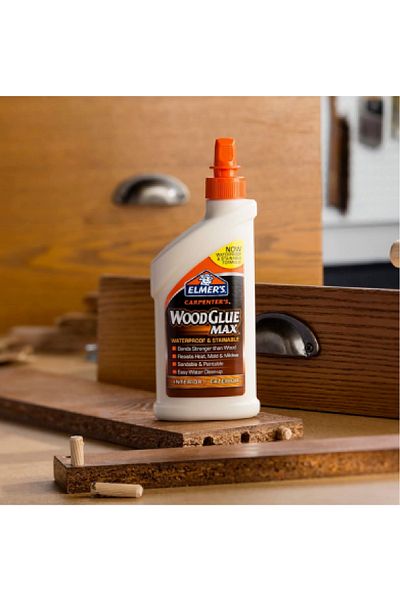 Elmers Carpenters Wood Glue Max Tan 8fl.oz