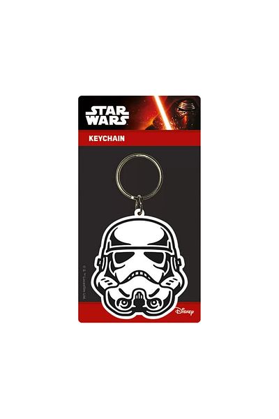 Pyramid International Rubber Keychain Star Wars Storm Trooper, 6 cm