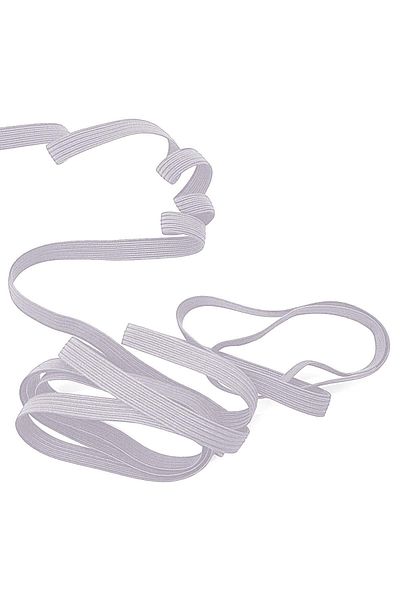 hapshoe Gray 6 mm 5 Mt Durable Hard Flat Elastic Strip Rubber