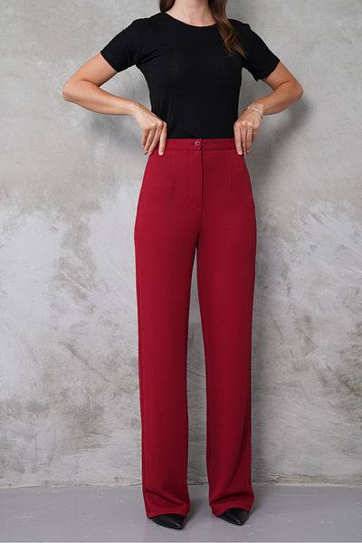 macharel jeans Women's New Season High Waist Classic Trousers-
