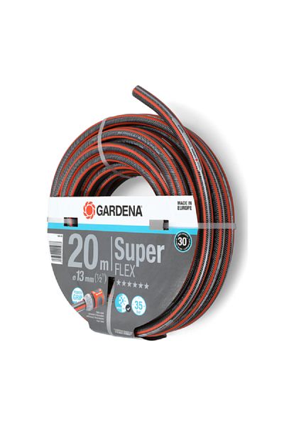 Gardena Super Flex Garden Hose Grey and Orange 20m x 1/2inch