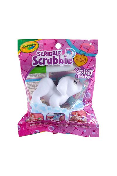 Crayola Scribble Scrubbie Adorable Little Pet Multicolor