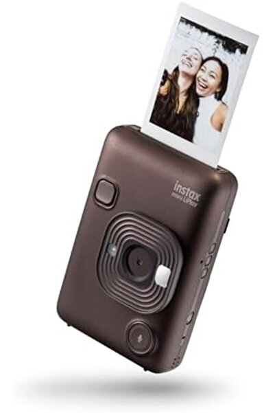 Fujifilm Instax Mini Liplay Hybrid Instant Camera (Deep Bronze)