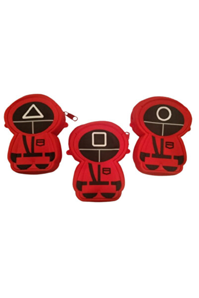 victiny Set 3 Gentute soldat jocul calamarului VICTINY cerc, patrat, triunghi