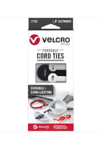 Velcro أربطة أسلاك محمولة قابلة لإعادة الاستخدام بألوان متنوعة
