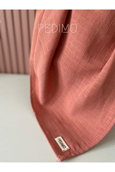 Pedimu Terra Muslin Cover Muslin Baby Blanket Unisex Plain 75*75