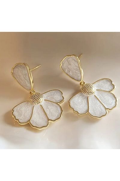 sulyra Flower Patterned Earrings