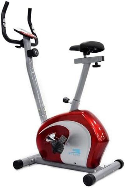 Skyland SKY LAND Exercise Bike Indoor Magnetic Cycling Bike with Digital Monitor, Adjustable Resistance & Se