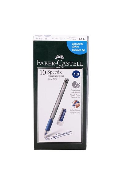 Faber Castell Ball pen Speedx 1.0mm blue