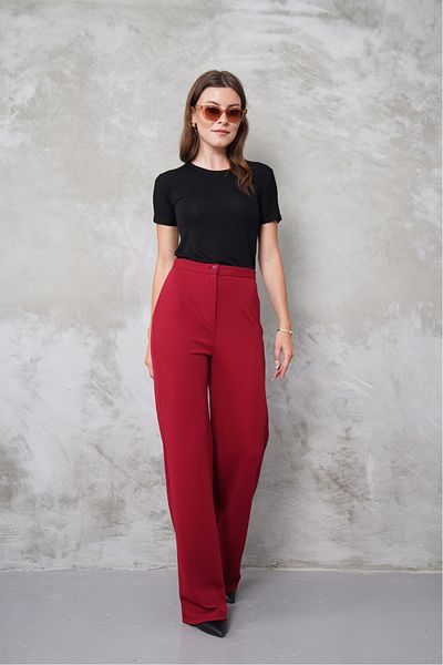 macharel jeans Women's New Season High Waist Classic Trousers-