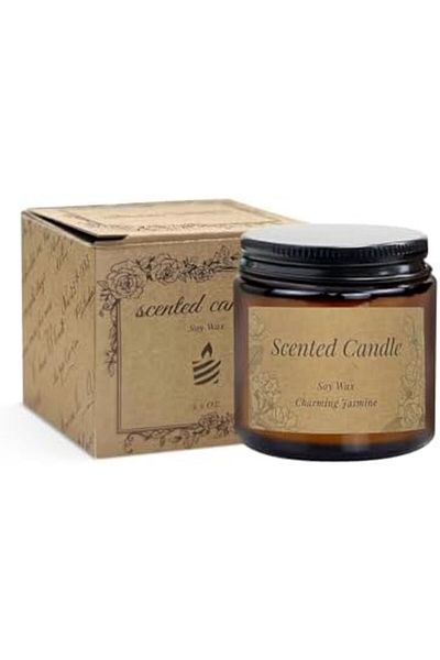 Generic Scented Candles, Highly Scented Aromatherapy Candle For Home 100g (CHARMING JASMINE)