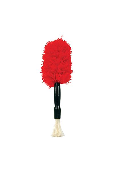 Custom Accessories Detail Brush Red and Black