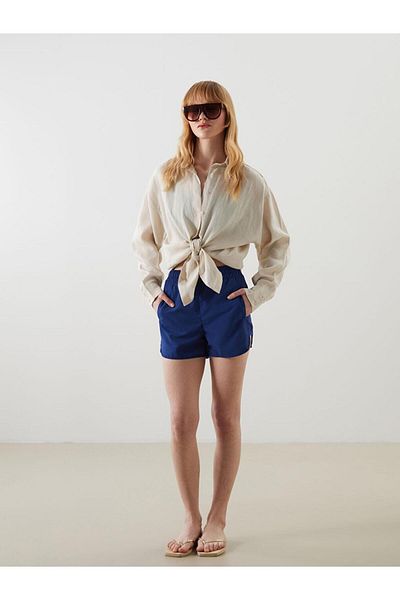 LC Waikiki Damen-Badeshorts mit elastischem Bund (S5)