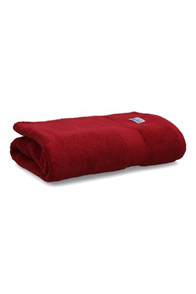 Cannon Soft Highly Absorbent and Quick Drying Cotton Beach Towel Burgundy 88 x 150cm