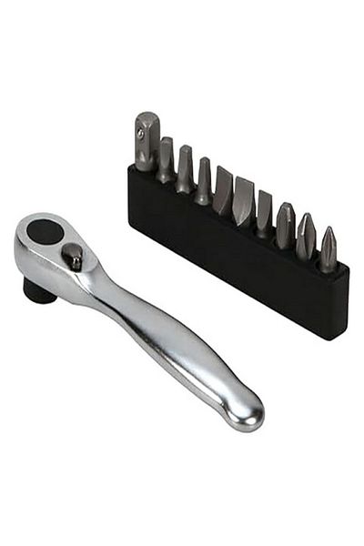 Performance Tool Mini Ratchet with Bits