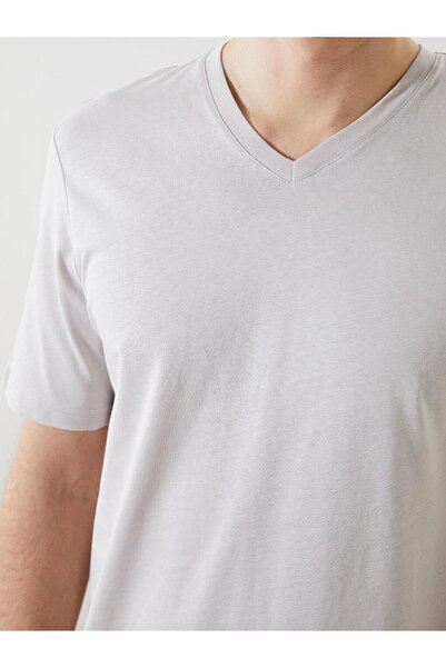 LC Waikiki Ανδρικό μπλουζάκι Lcwaikiki Classic με κοντό μανίκι από βαμβακερό βαμβάκι (S5)