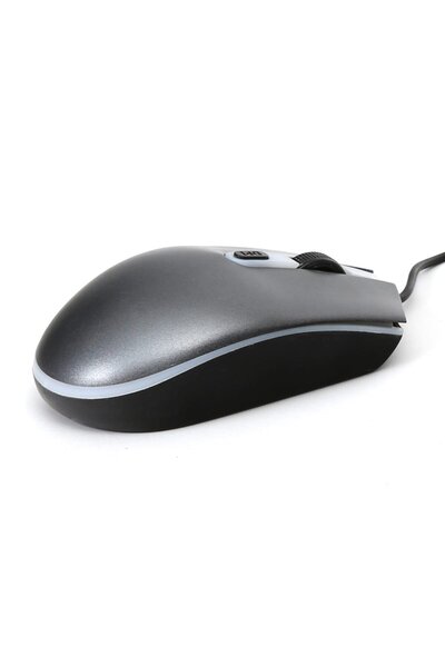 Omega Wired USB optical mouse, Omega 45541, 4 buttons, 2000DPI, 1.5m cable, gray