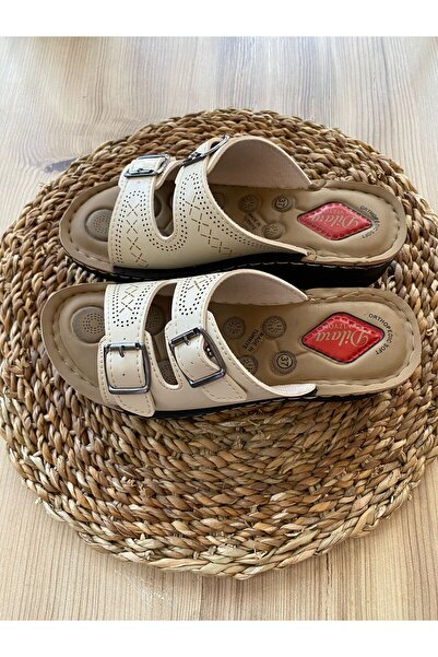 Eylül Spor Women's Comfortable Summer Casual Casual Buckle Comfortable Sole Daily Slippers