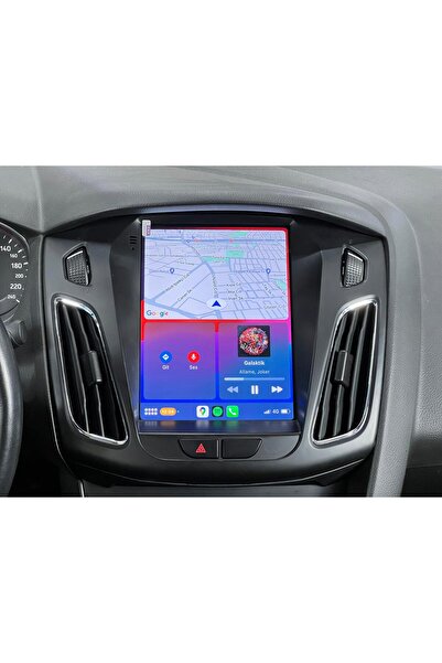 Carnavi FORD FOCUS 3-4  uyumlu CARPLAY-ANDROİD AUTO DESTEKLİ TESLA EKRAN 8GB RAM 128GB HAFIZA
