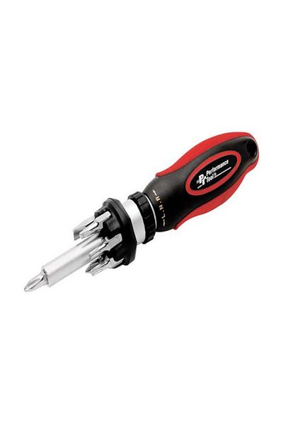 Performance Tool Multi-Bit Screwdriver