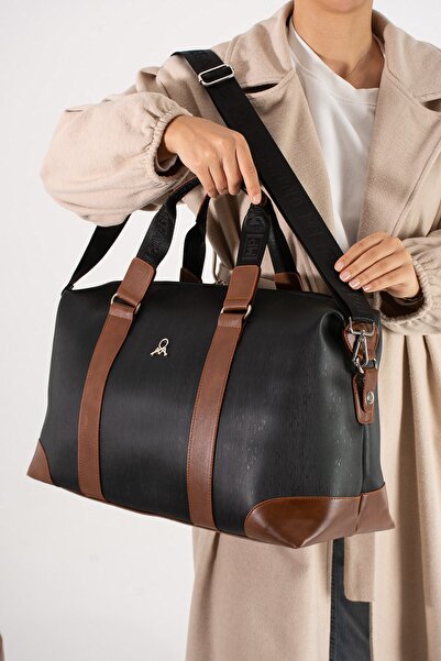 Çanta Trend MEGA POLO Unısex Hostes Valiz Seyahat Tatil Spor Hastane El Ve Om...