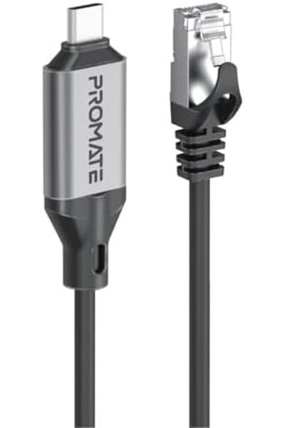 Promate Ultra-Fast Ethernet to USB-C™ Adapter Cable