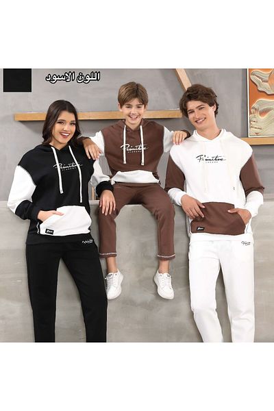 ALANAQA Unisex Oversized Winter Hoodie Set