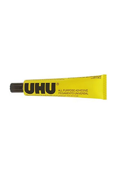 Uhu Non Toxic Fast Drying Strong Bond Multi Purpose Adhesive Clear 60ml