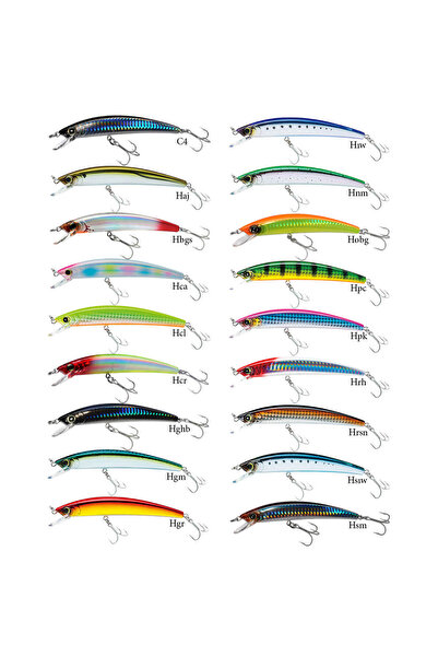 YO-ZURİ Yozuri Crystal Minnow Floating Yapay Balığı