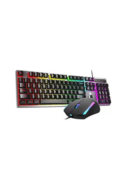 HP KM300F Gaming Oyuncu Klavye Mouse Set İngilizce Q