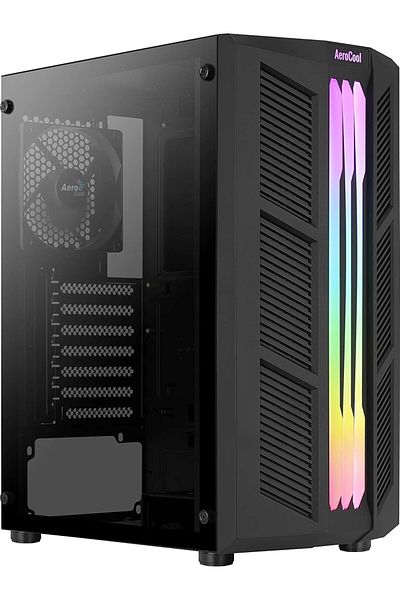 AEROCOOL Prime-G-BK-v2 Glass Edition