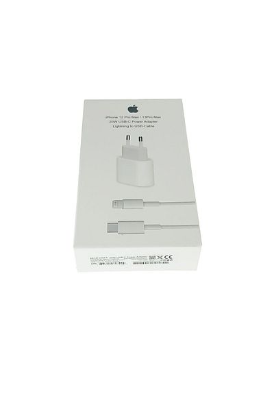 OEM Încărcător de 20 W cu port USB-C, cablu Lightning la USB, pentru Apple, A2347, mufă de rețea UE, alb