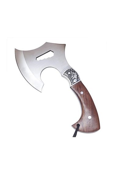 Globalport Retail Toporisca multifunctionala camping, Full Tang, 235 mm, Husa inclusa